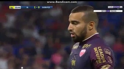 Lyon 1-1 Dijon But Sliti de Penalty  23.09.2017
