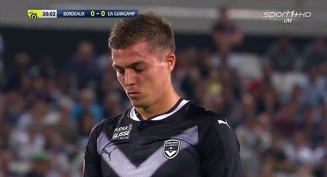 De Preville N. (Penalty) Goal HD - Bordeaux	1-0	Guingamp 23.09.2017