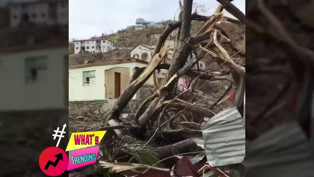 Scary First Video Miami hit by Irma Hurricane , Florida - hurricane Irma afterma