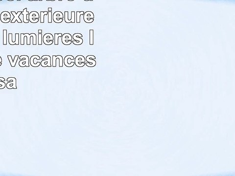 ZJ Star Noël arbre décoration extérieure étanches lumières lumières de vacances usa