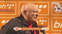 FK Sloboda - FK Željezničar 1:0 / Izjava Petrovića