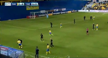 Clesio Bauque  Goal HD -  Panetolikos	2-0	Panathinaikos 23.09.2017
