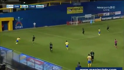 Clesio Bauque Goal HD - Panetolikos 2-0 Panathinaikos 23092017