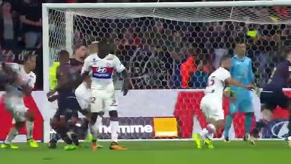 Cedric Yambere Goal HD - Lyon 3-3	Dijon 23.09.2017