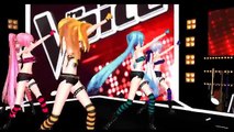 Sevimli Vocaloids - Ikkitousen (La Voz MMD) Antrenör değişikliği