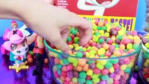 Giant Surprise Toys CEREAL PRIZES Video Frozen Baby Elsa Anna Candy Disney Princess TMNT Video