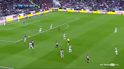 BASELLI HORRIBLE FOUL  Juventus vs Torino  23092017