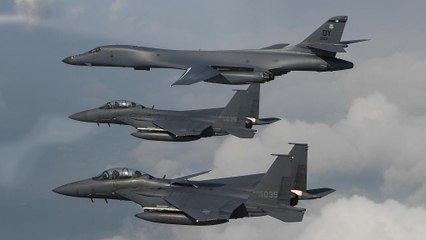 ABD bombardıman uçakları Kuzey Kore sınırında
