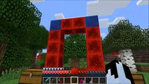 Minecraft How To Make A Portal To The SpiderMan Dimension - SpiderMan Dimension Showcase!!