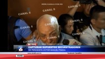 Capturan supuestos secuestradores de periodista Víctor Manuel Pineda