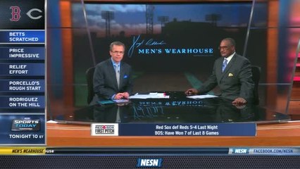 John Farrell Talks About Mookie Betts&apos; Foot Injury