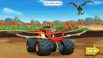 Blaze and The Monster Machines - Speed Into Dino Valley & Learn Colors | Nick Jr Games for Kids