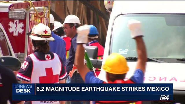 i24NEWS DESK | Death toll rises to 305 in central Mexico quake | Saturday, September 23rd 2017