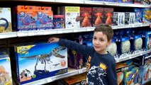 ★ VLOG Магазин игрушек: скелет Динозавра T-REX. Наборы юных исследователей