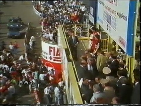 Gran Premio d'Italia 1985: Podio