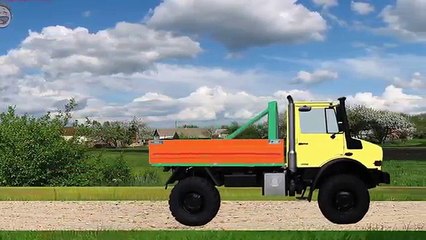 Грузовичок и домашние животные. Учим звуки. Развивающий мультик для малышей