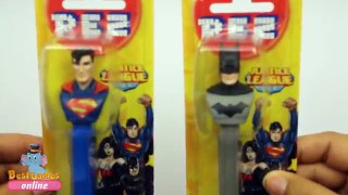 PEZ Candy Dispenser Batman and Superman!!!