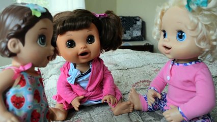 Baby Alive Sleepover! Sara The Bully Crashes It? - Baby Alive Videos