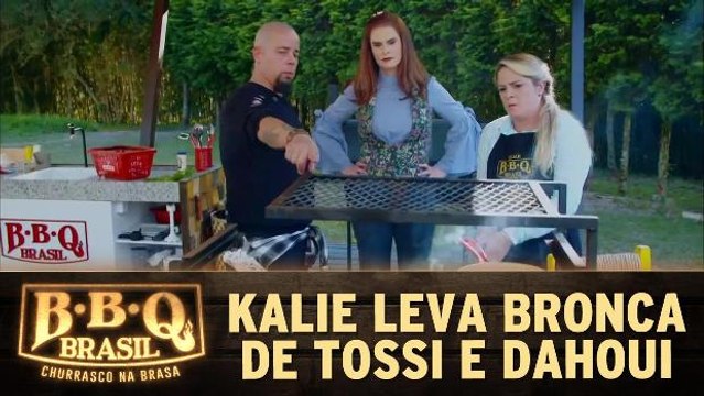 Kalie leva bronca dos jurados