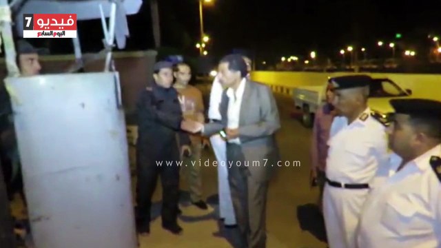 مدير أمن الإسماعيلية يتفقد الخدمات الأمنية بالمحافظة