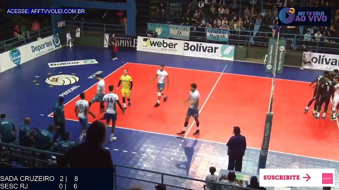 Sada Cruzeiro x Sesc RJ - 3º SET -23/09/2017