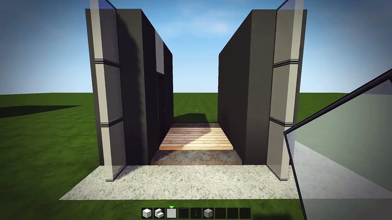 Minecraft House Tutorial: 5X5 Modern House - Best House Tutorial