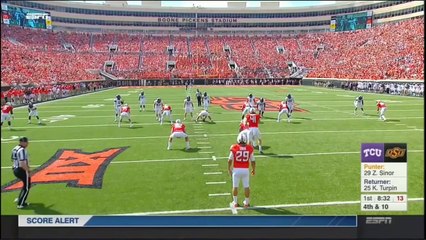 TCU Horned Frogs at Oklahoma State Cowboys Highlights