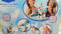 Olaf Snow Cone Maker Disney Frozen Machine Toy Review