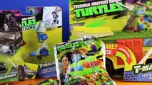 Teenage Mutant Ninja Turtle TMNT Collection With Mega Bloks T-machines And Surprise Toys