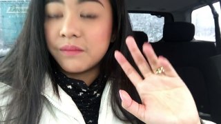 First time getting my acrylic nails extension + snow storm! (VLoG 02) / Lee Anne