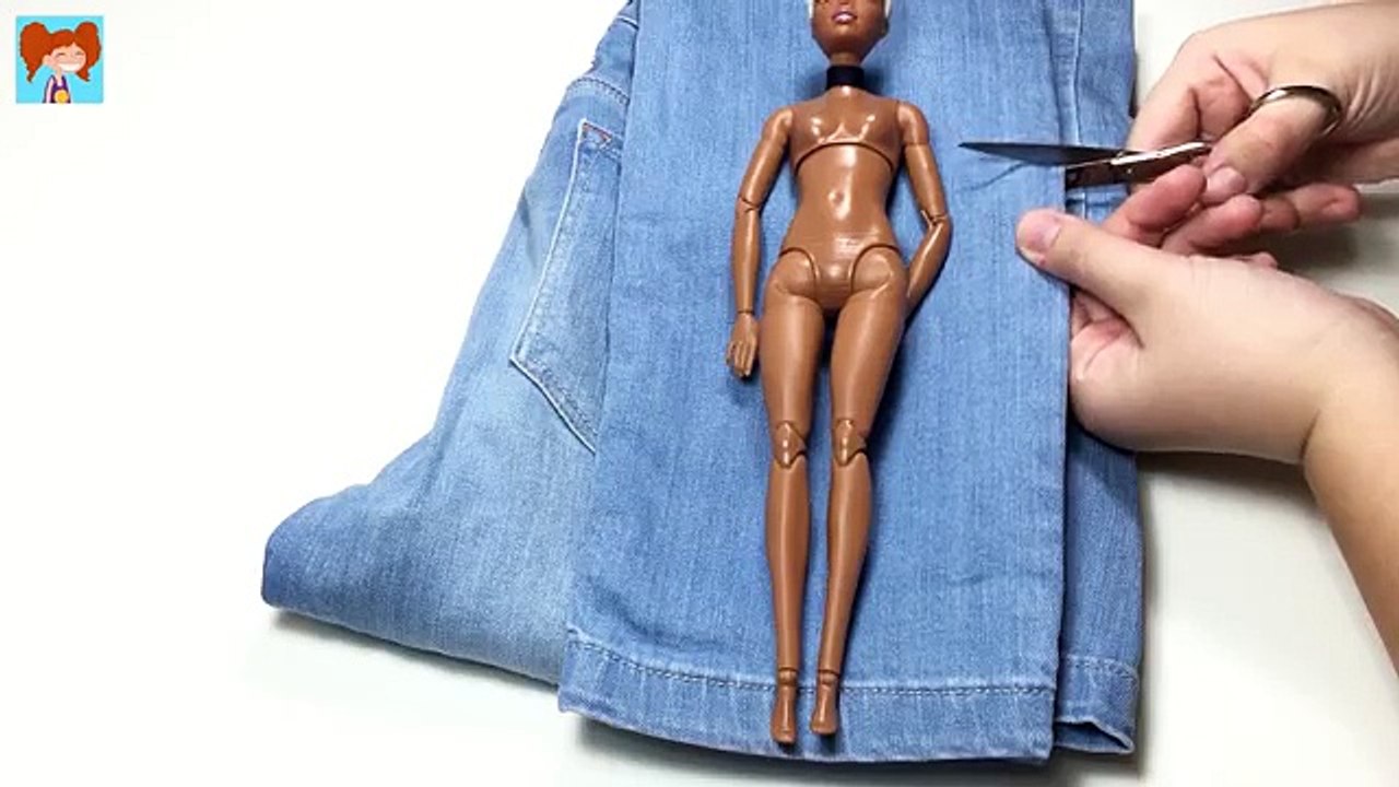 Barbie Bahçıvan Pantolon Yapımı Kendin Yap Barbie Bebek Kıyafetleri Oyuncak  Yap - Dailymotion Video