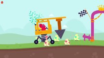 Little Builders Kids Games - Dino Mini Trucks and Diggers Construction Childrens Games