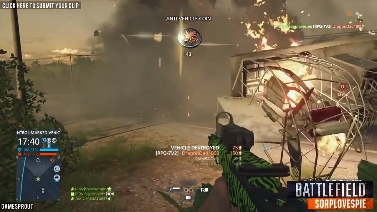 Battlefield Hardline - Random Moments 4 (Pigeon Dancing! Flying Hovercraft!)