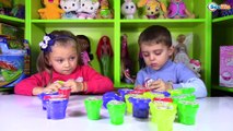 Challenge for Kids Noise Putty Slime | ЧЕЛЛЕНДЖ ЛИЗУН Пукающие Лизуны Видео для детей Tiki Taki