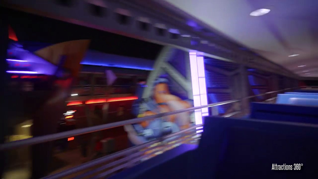[4K] PeopleMover in Tomorrowland at Magic Kingdom - Walt Disney World