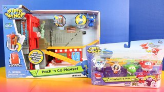 Super Wings Pack N Go Playset With Jett Jerome And More Planes