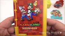 2016 NINTENDO MARIO & LUIGI PAPER JAM SONIC DRIVE-IN SET 5 KIDS MEAL TOYS 3DS COLLECTION REVIEW