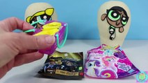 Powerpuff Girls Play-Doh Surprise Eggs Bubbles, Blossom and Buttercup w/ Blind Bags
