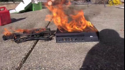Burning a New Xbox One - Fire Test