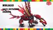 Lego Ninjago Kais Skybound Dragon Unofficial Set - Speed Build