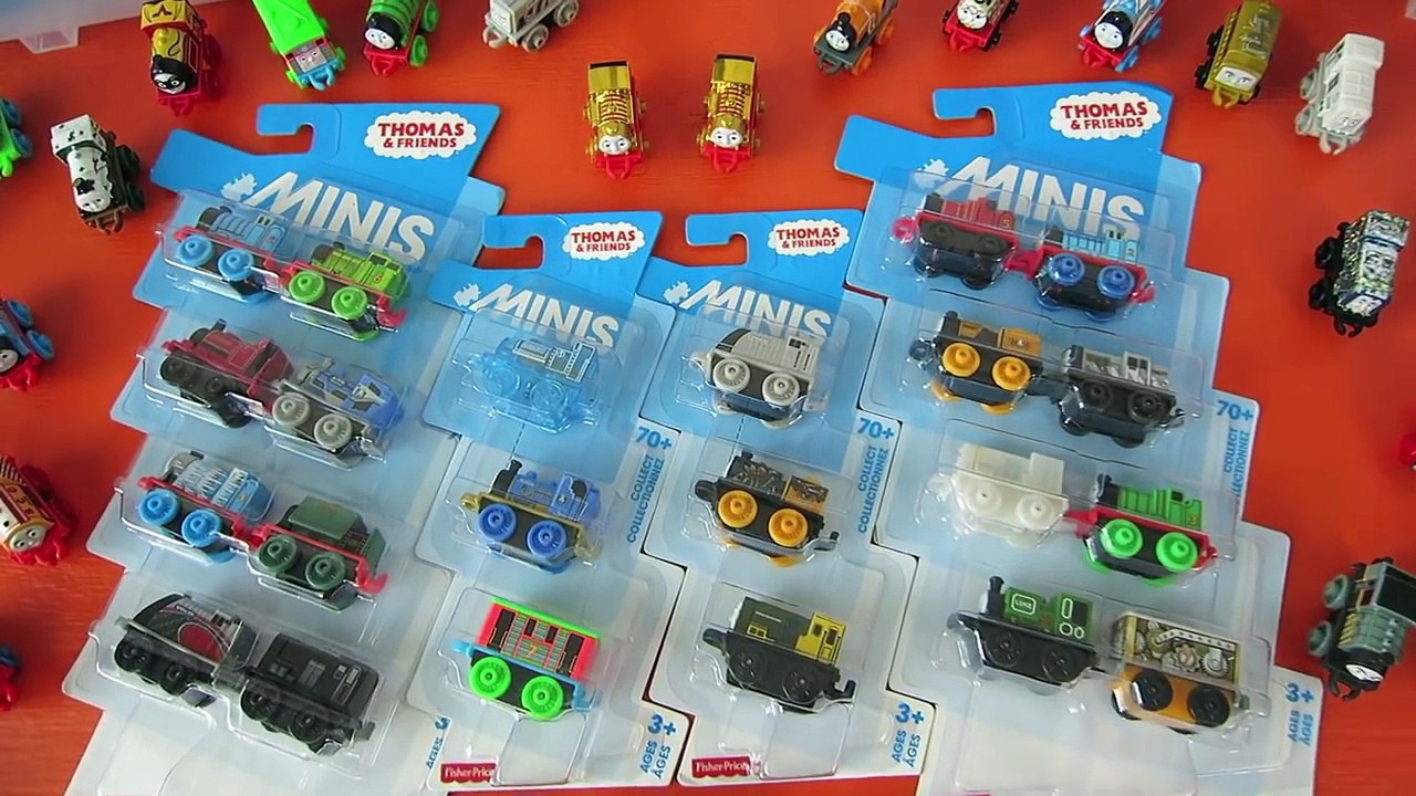 NEW WAVE THOMAS AND FRIENDS MINIS TRAIN TANK ENGINES SMALL THEMED CHARACTERS