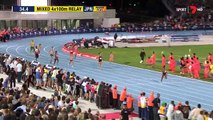 Usain Bolt & Asafa Powell 4x100m Mixed Relay - Nitro Athletics - Melbourne 2017 [1080p] [HD]