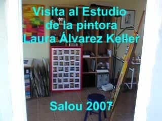 Visita al Estudio de la pintora Laura Álvarez Keller