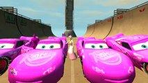 Pink Frozen Elsa & Custom Color McQueen Cars Nursery Rhymes for Kids A SuperheroSchool