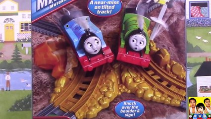 Скачать видео: THOMAS AND FRIENDS TRACKMASTER HEAD TO HEAD CROSSING |Thomas Train| Thomas & Friends Toys Trains