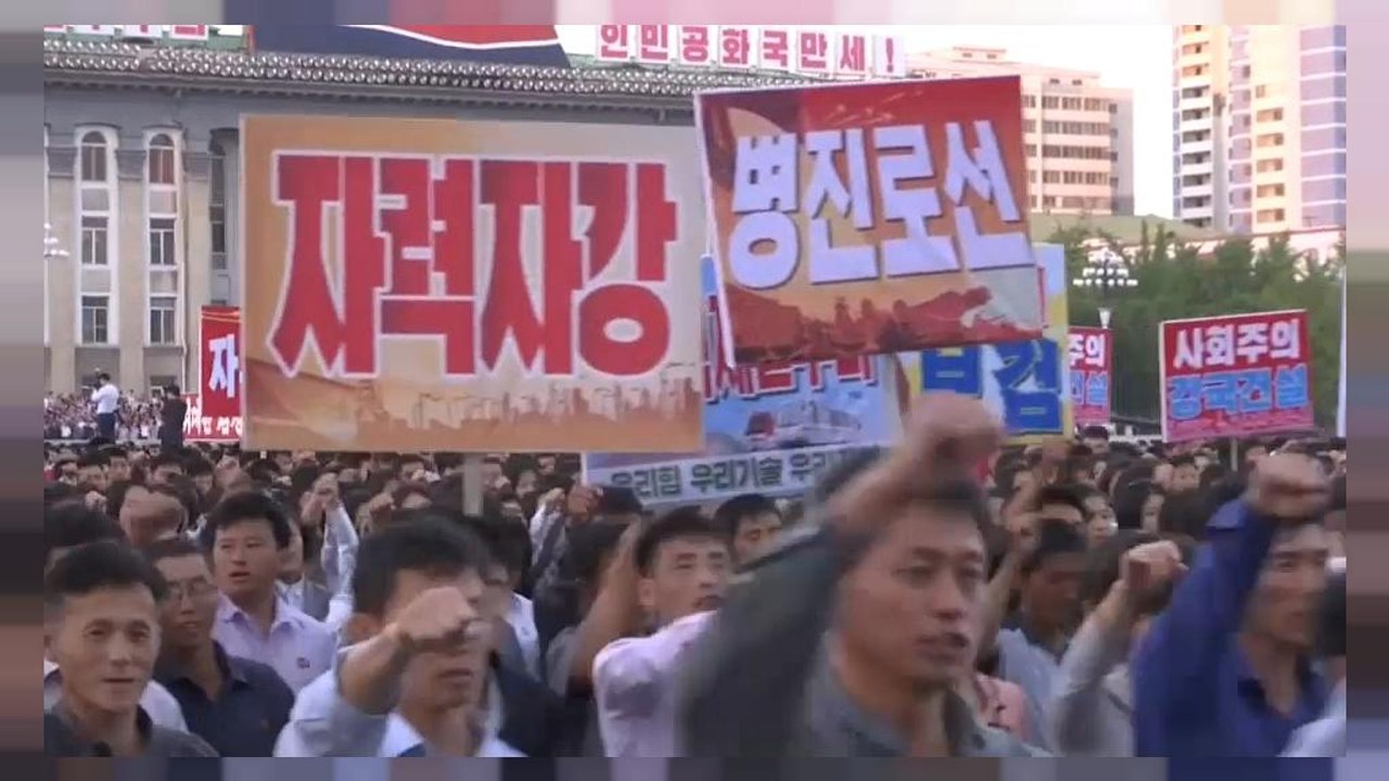 Nordkorea-Konflikt: neue Drohungen und Massenprotest