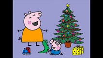 Peppa Pig Coloring Pages for Kids ► Peppa Pig Coloring Games ► Peppa Christmas Tree Coloring Book p2