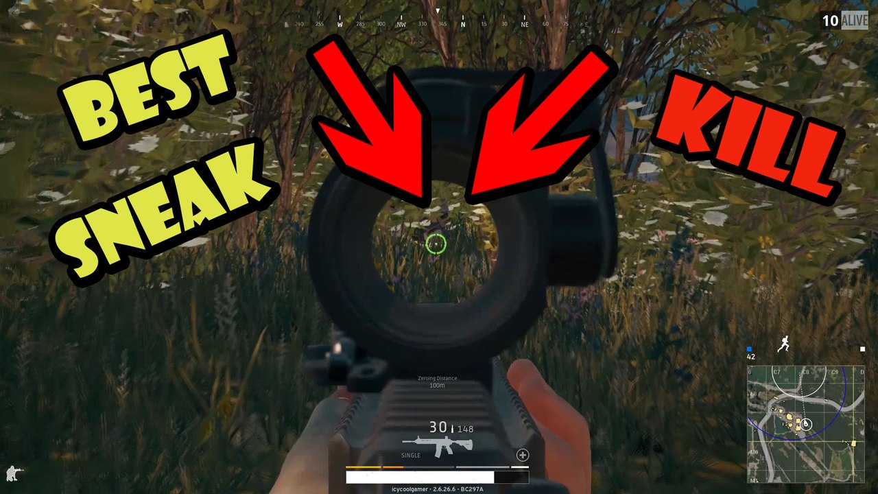 PLAYERUNKNOWN'S BATTLEGROUNDS BEST KILLS (ULTIMATE SNEAK ATTACK)
