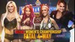 Bayley vs Charlotte Flair vs Sasha Banks vs Nia Jax, Fatal-4-Way Match Raw Women's Championship (Wrestlemania 33)