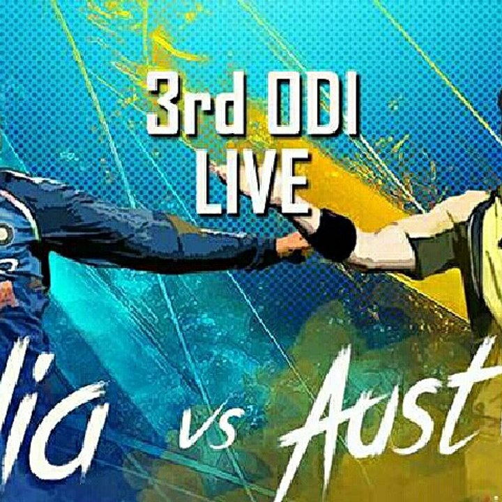 India vs australia 3rd odi live streaming